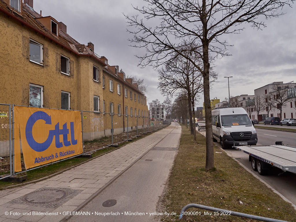 15.03.2022 - Abriss und Neubau der Maikäfersiedlung 