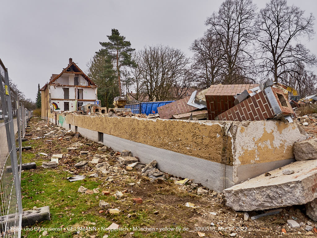 16.03.2022 - Abriss und Neubau der Maikäfersiedlung 