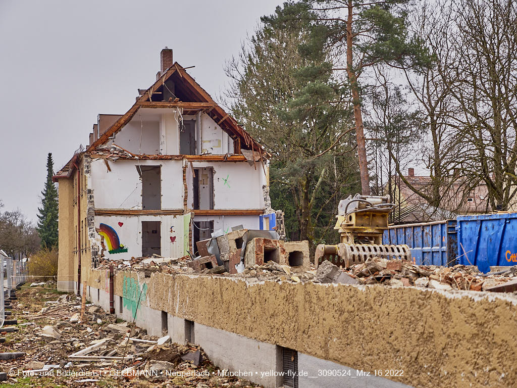16.03.2022 - Abriss und Neubau der Maikäfersiedlung 