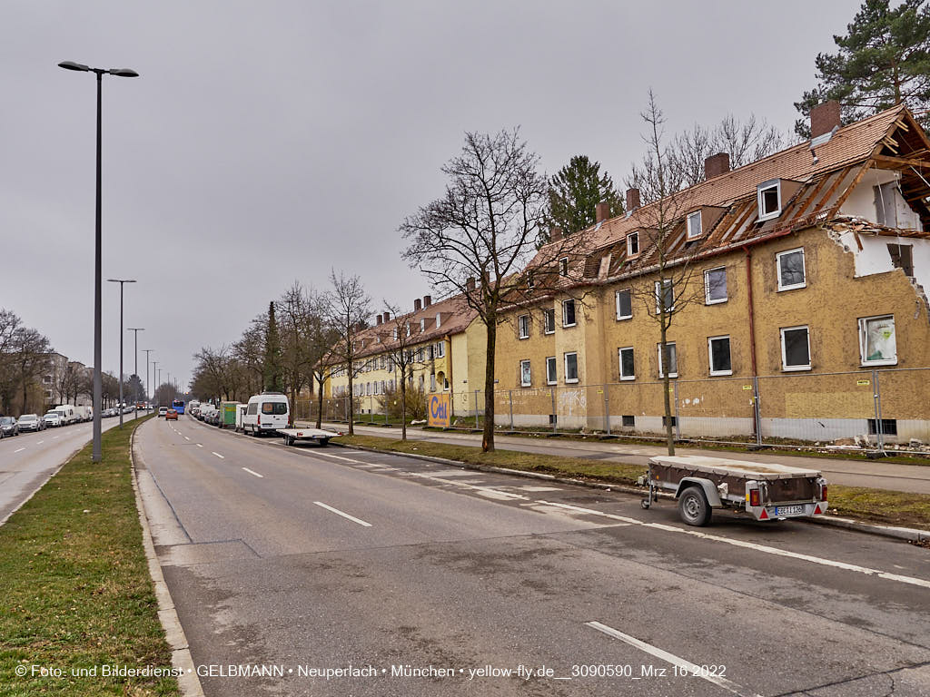 16.03.2022 - Abriss und Neubau der Maikäfersiedlung 