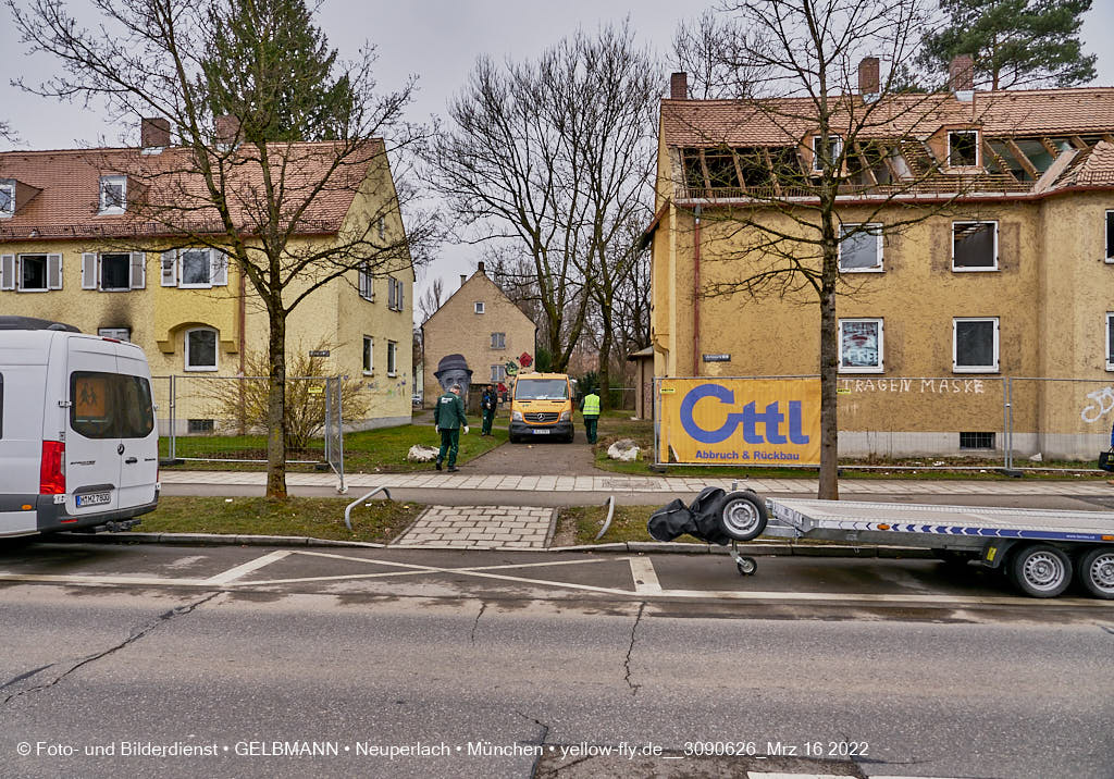 16.03.2022 - Abriss und Neubau der Maikäfersiedlung 