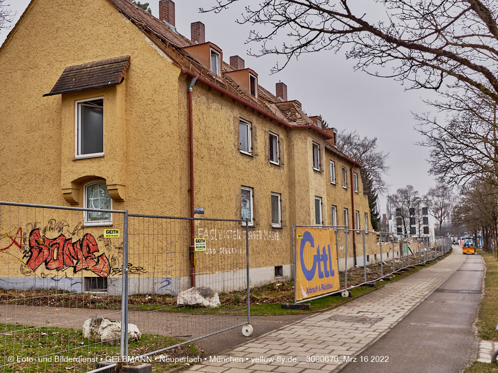 16.03.2022 - Abriss und Neubau der Maikäfersiedlung 