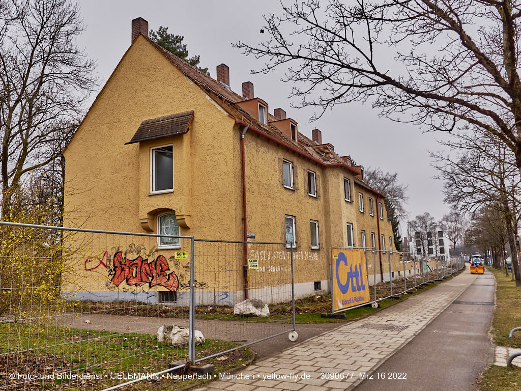 16.03.2022 - Abriss und Neubau der Maikäfersiedlung 