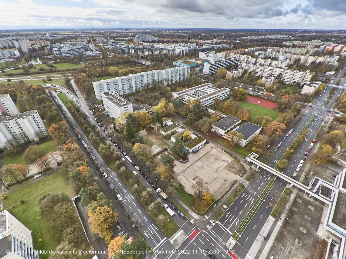 19.11.2022 - Neubau des Haus für Kinder Gebäude in Neuperlach