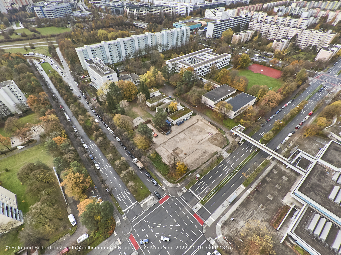 19.11.2022 - Neubau des Haus für Kinder Gebäude in Neuperlach