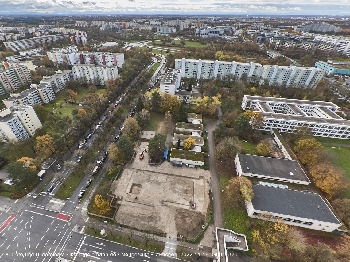 19.11.2022 - Neubau des Haus für Kinder Gebäude in Neuperlach