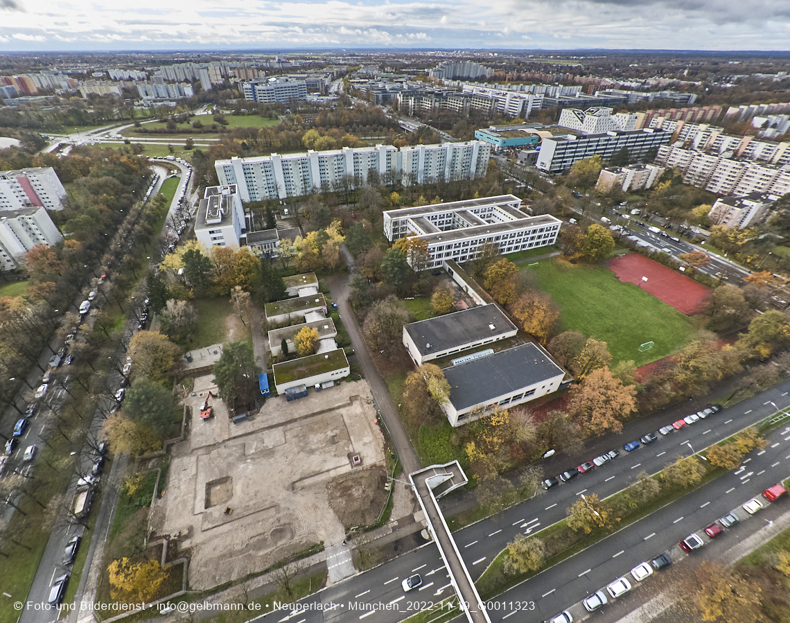 19.11.2022 - Neubau des Haus für Kinder Gebäude in Neuperlach