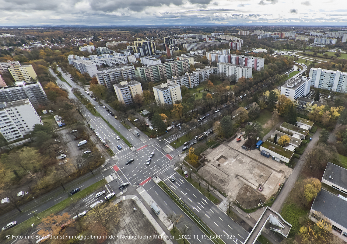 19.11.2022 - Neubau des Haus für Kinder Gebäude in Neuperlach