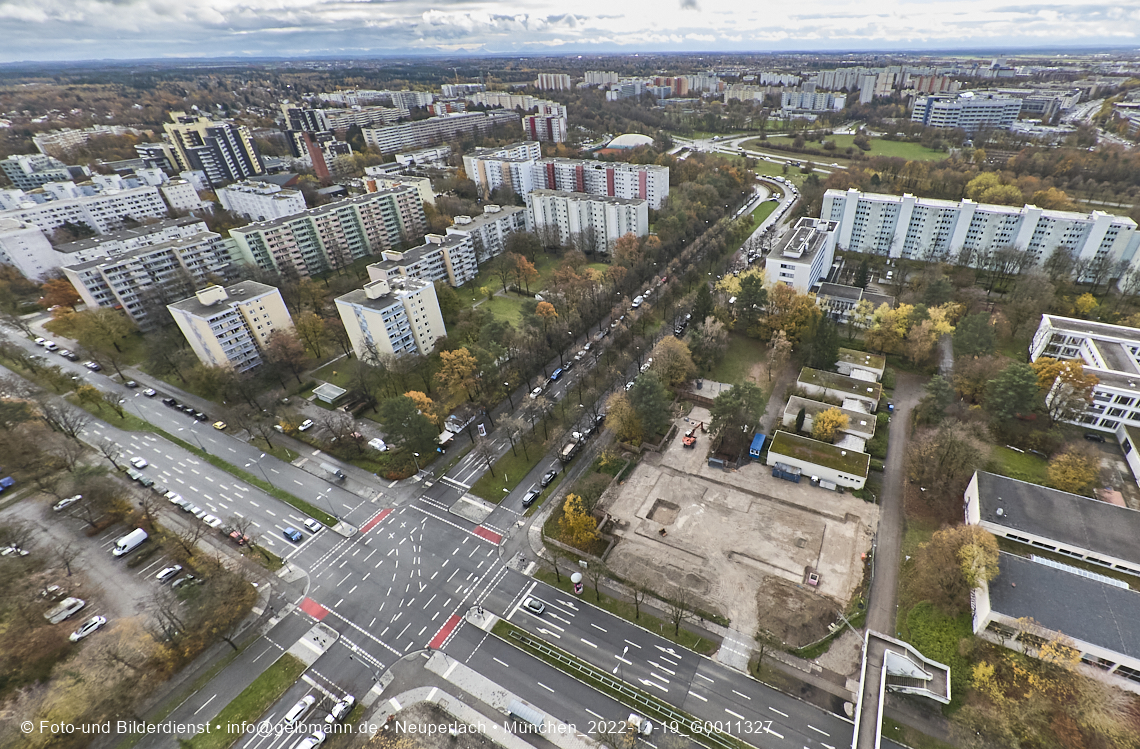 19.11.2022 - Neubau des Haus für Kinder Gebäude in Neuperlach
