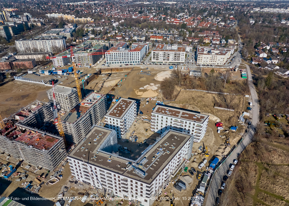 15.02.2023 - Baustelle Alexisquartier und Pandion Verde