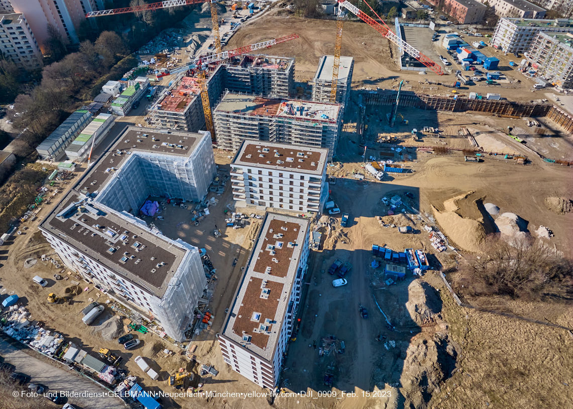 15.02.2023 - Baustelle Alexisquartier und Pandion Verde