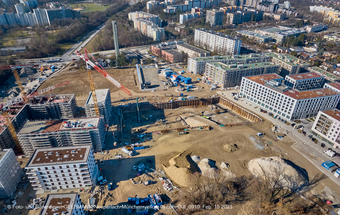 15.02.2023 - Baustelle Alexisquartier und Pandion Verde