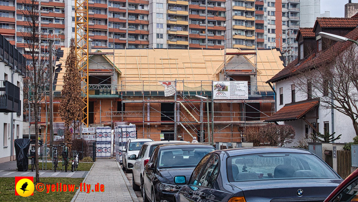03.03.2023 - Baustelle Ottweiler Straße in Neuperlach