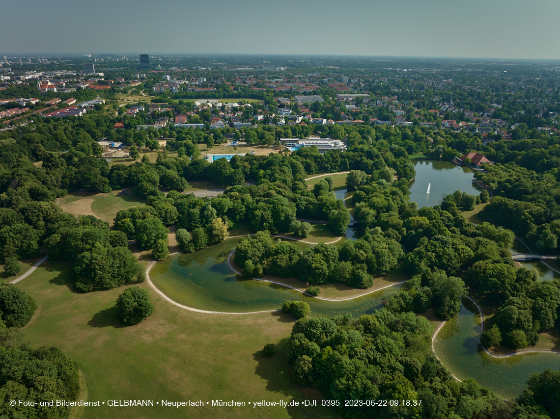 22.06.2023 - Baustelle Geothermie im Michaelibad in Berg am Laim und Neuperlach