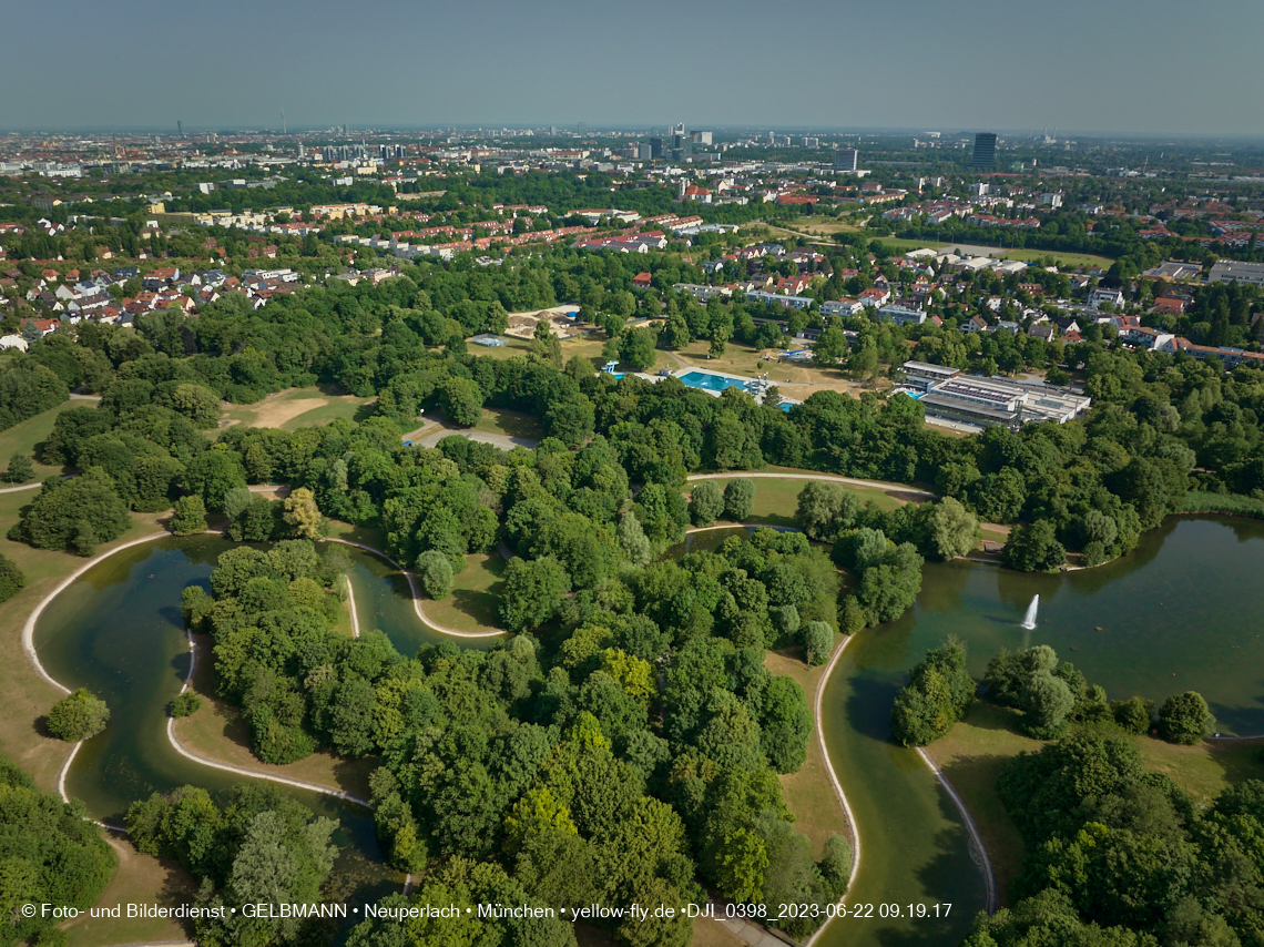 22.06.2023 - Baustelle Geothermie im Michaelibad in Berg am Laim und Neuperlach