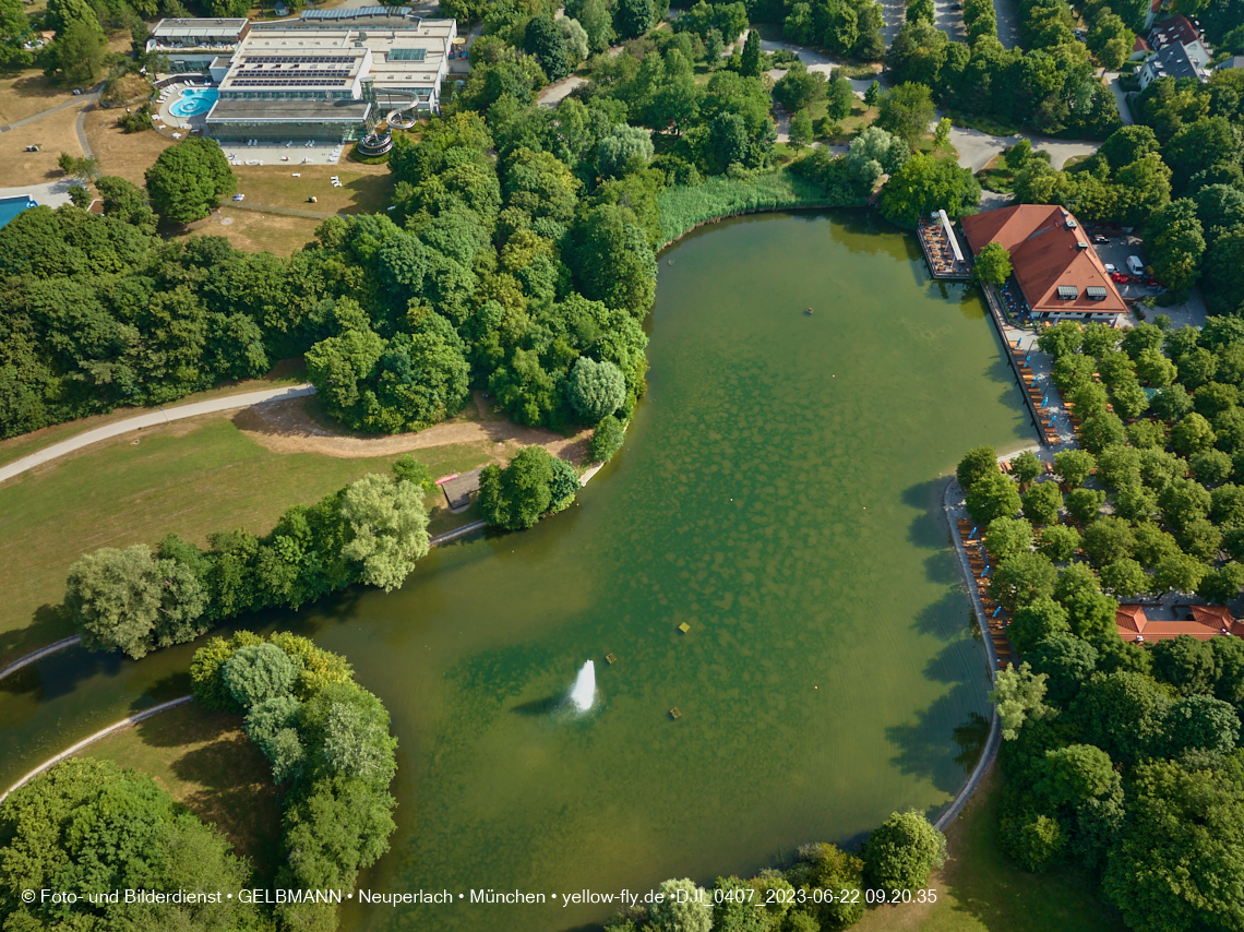 22.06.2023 - Baustelle Geothermie im Michaelibad in Berg am Laim und Neuperlach
