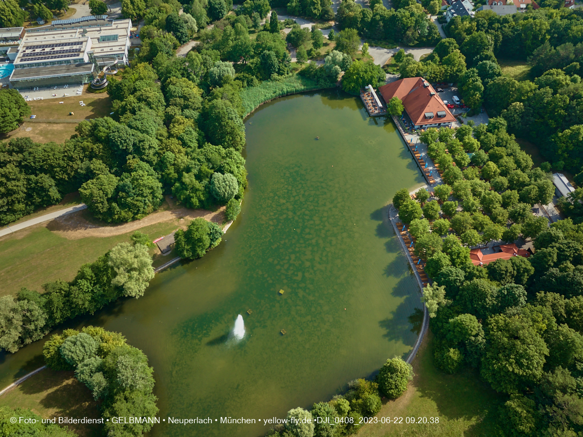 22.06.2023 - Baustelle Geothermie im Michaelibad in Berg am Laim und Neuperlach