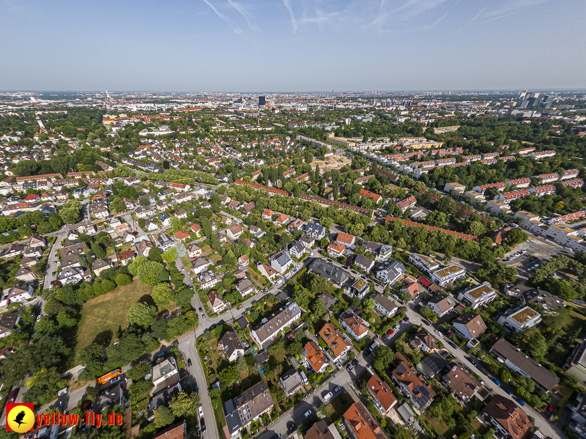 22.06.2023 - Baustelle Maikäfersiedlung zwischen Berg am Laim und Neuperlach