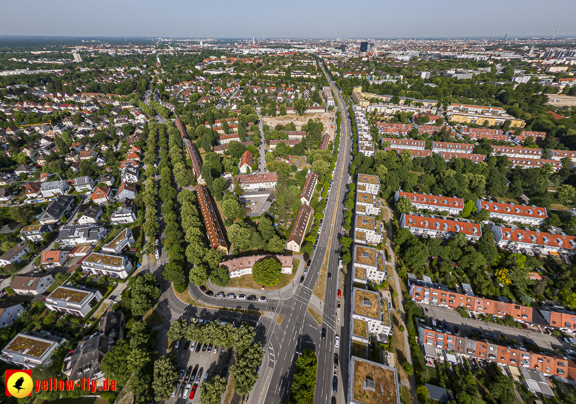 22.06.2023 - Baustelle Maikäfersiedlung zwischen Berg am Laim und Neuperlach