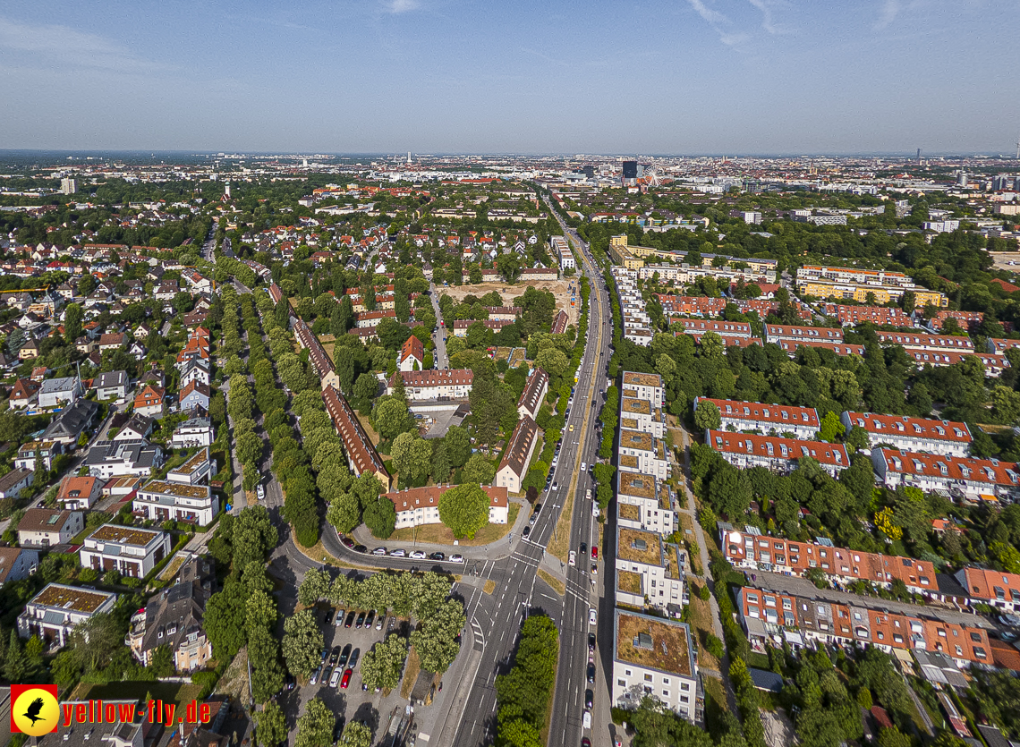 22.06.2023 - Baustelle Maikäfersiedlung zwischen Berg am Laim und Neuperlach