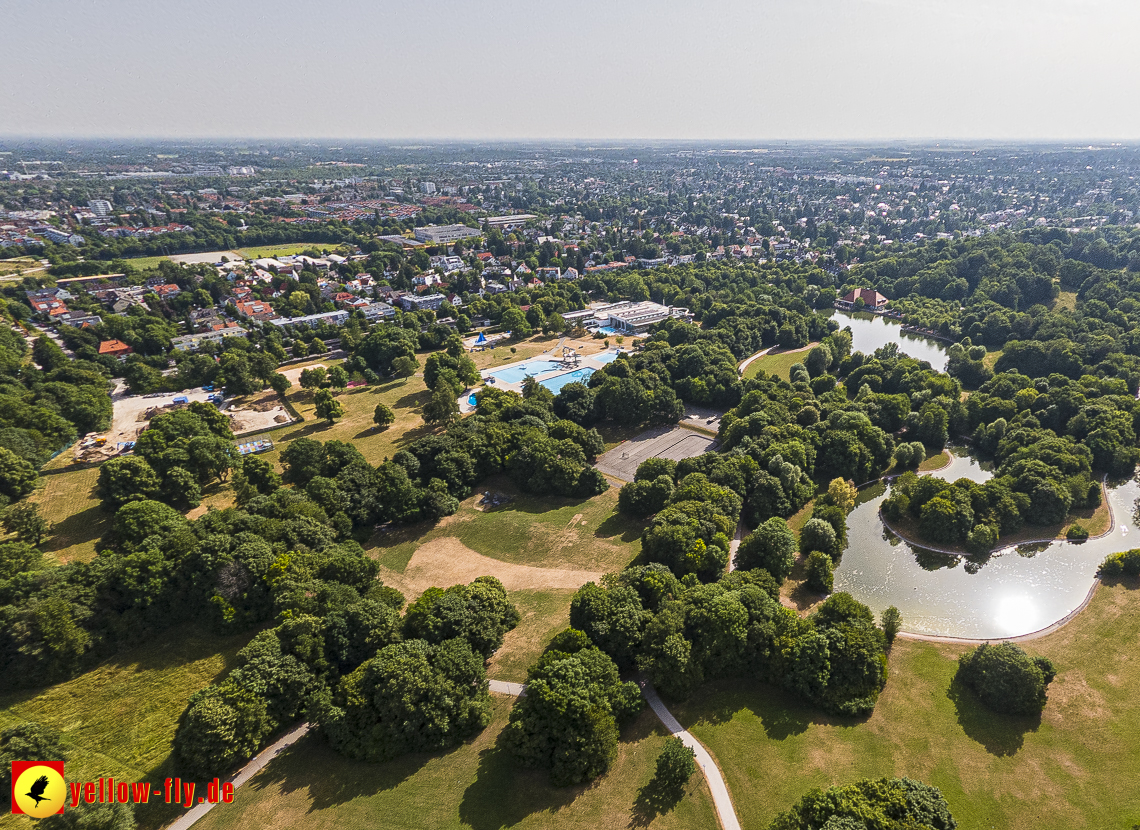 22.06.2023 - Ostpark mit See zwischen Berg am Laim und Neuperlach