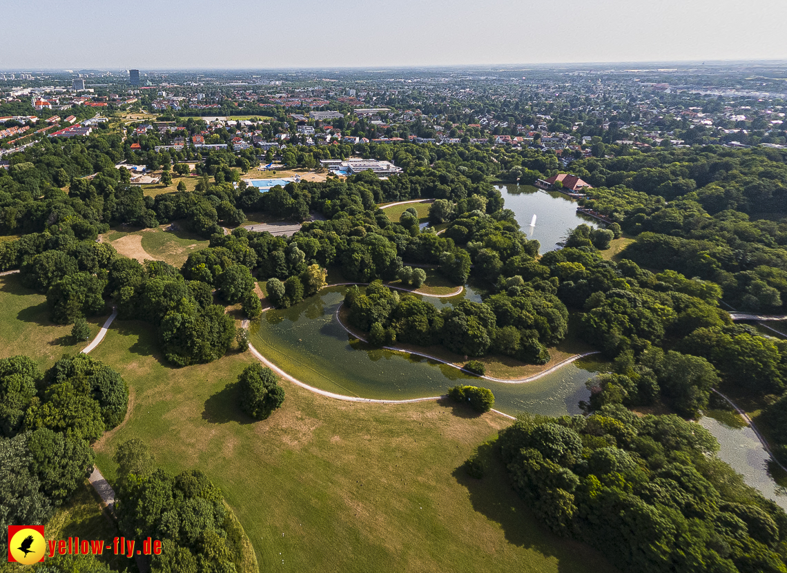 22.06.2023 - Ostpark mit See zwischen Berg am Laim und Neuperlach