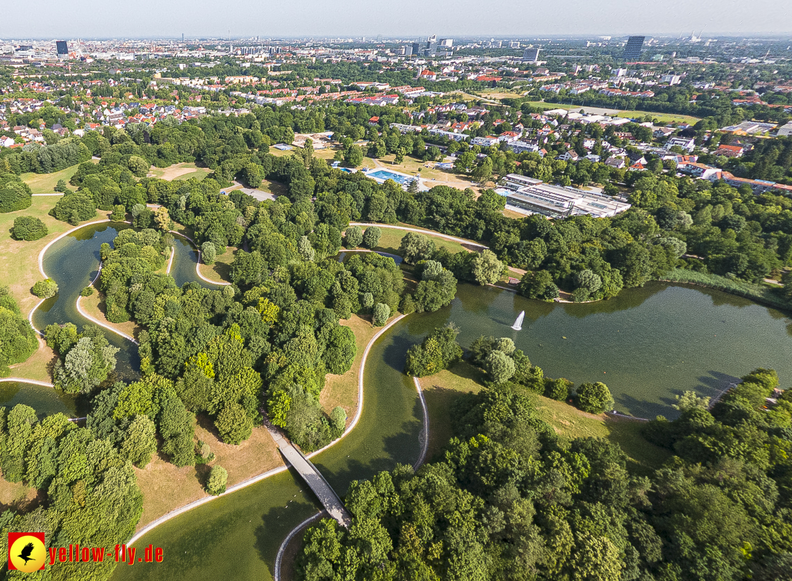22.06.2023 - Ostpark mit See zwischen Berg am Laim und Neuperlach