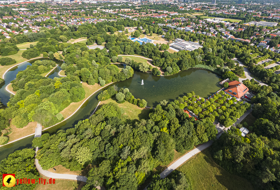 22.06.2023 - Ostpark mit See zwischen Berg am Laim und Neuperlach