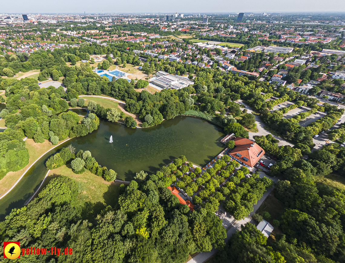 22.06.2023 - Ostpark mit See zwischen Berg am Laim und Neuperlach