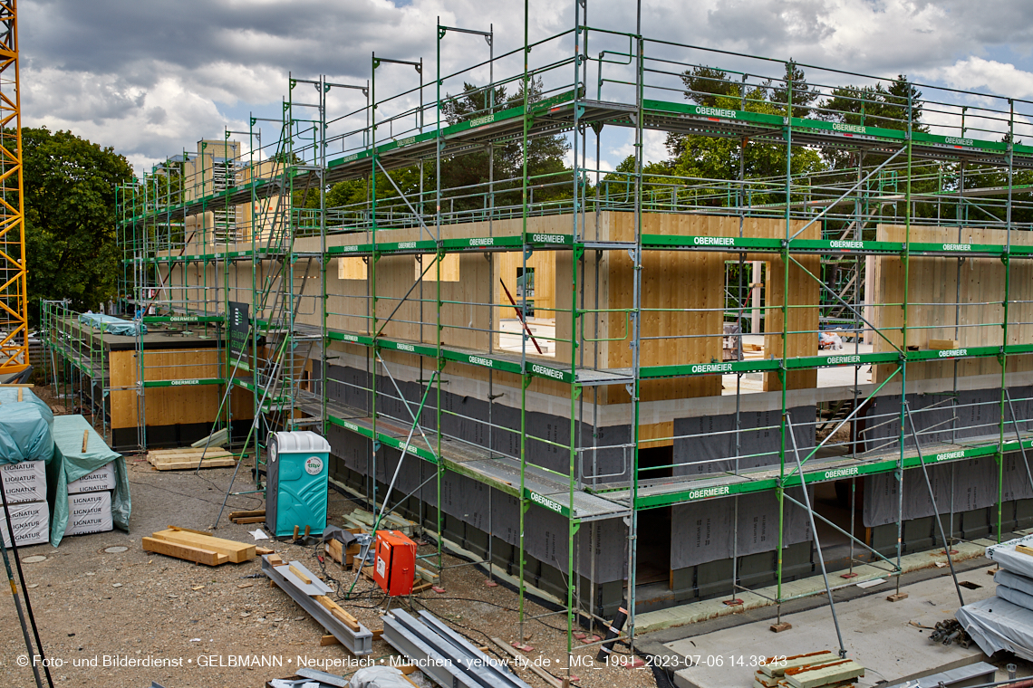 06.07.2023 - Haus für Kinder und neue Wände
