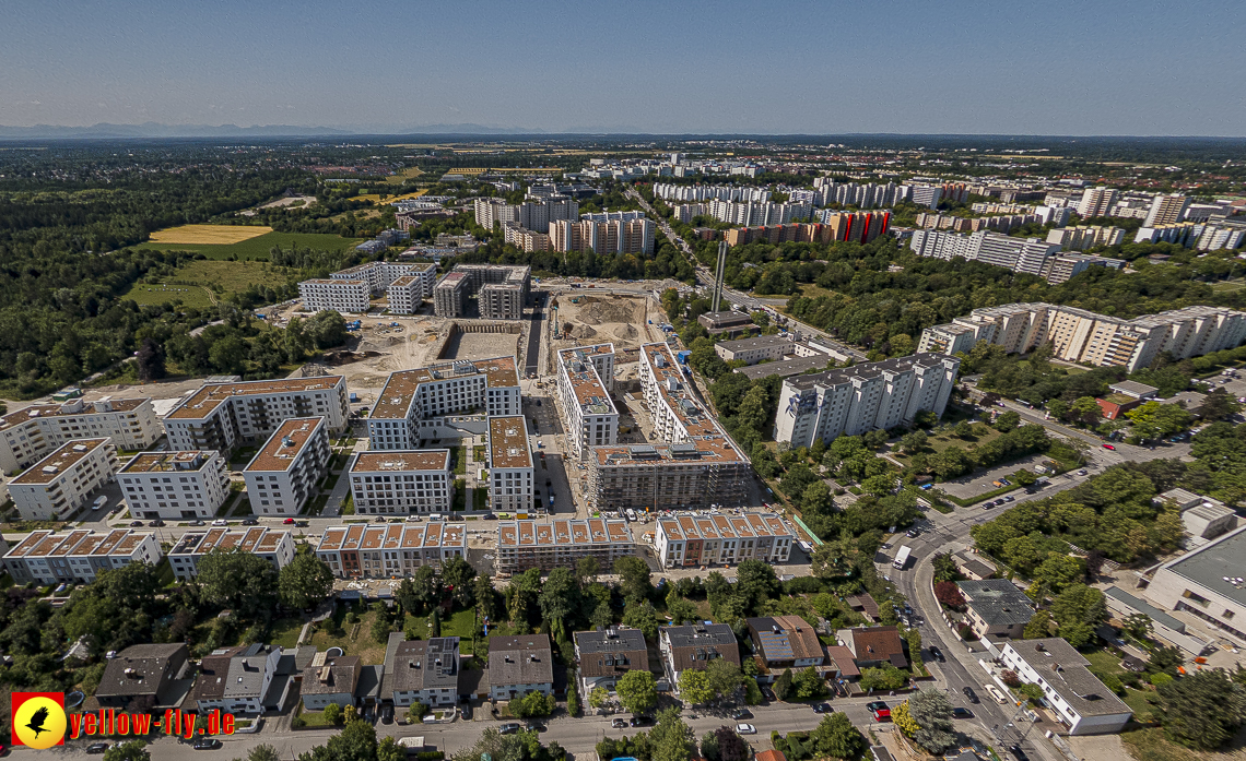 07.07.2023 - Baustelle Alexisqaurtier und Pandion Verde