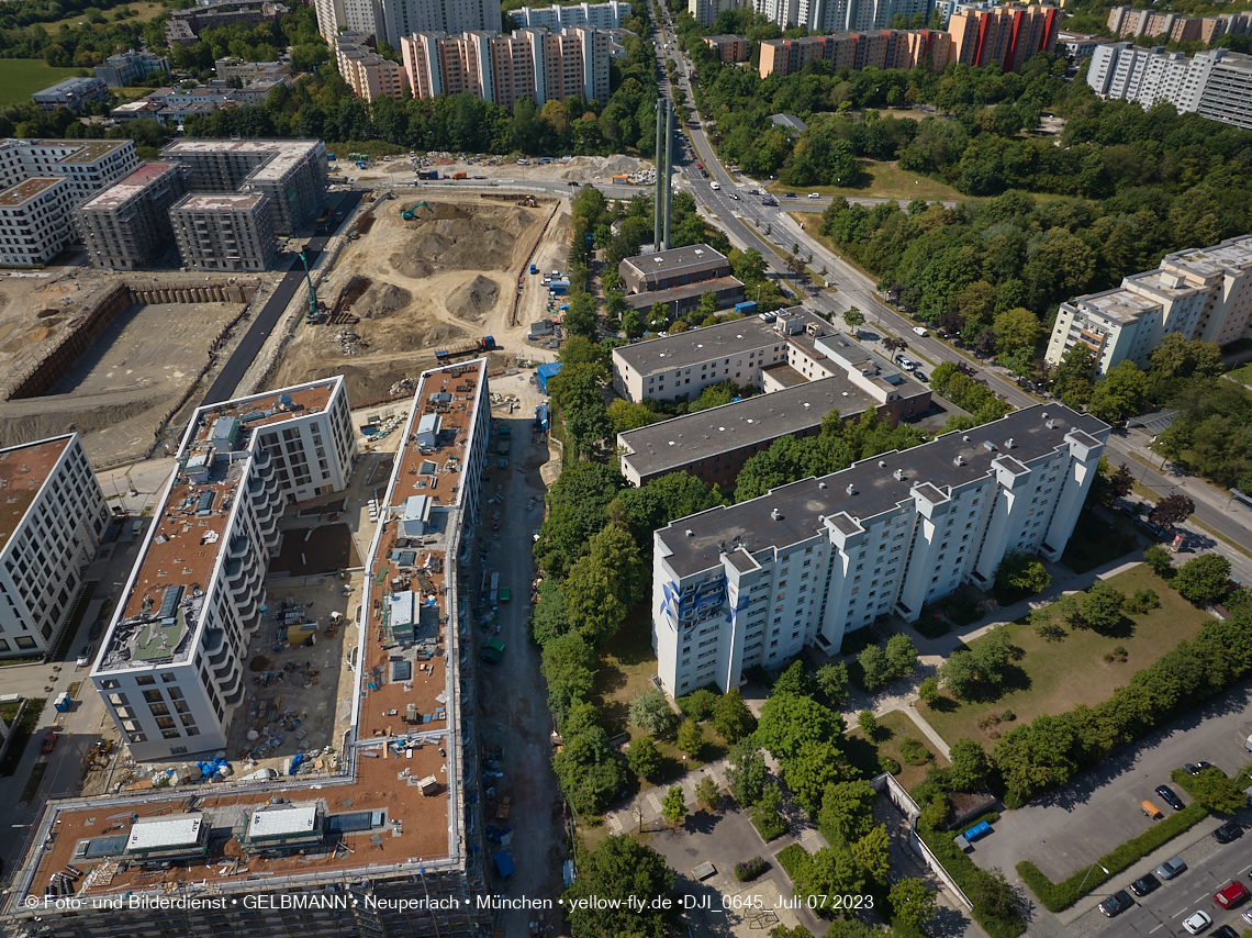 07.07.2023 - Baustelle Alexisquartier und Pandion Verde