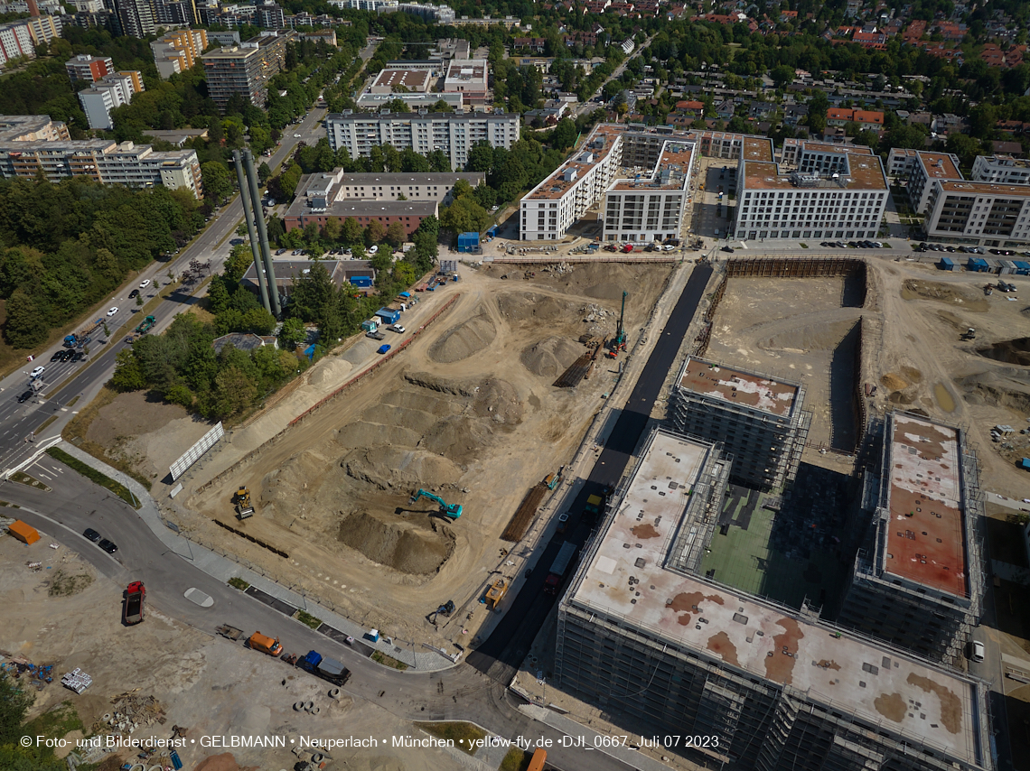 07.07.2023 - Baustelle Alexisquartier und Pandion Verde