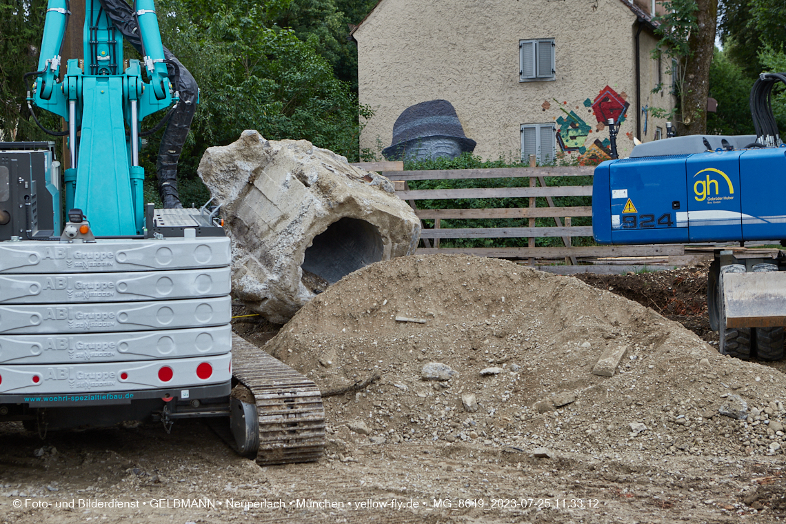 25.07.2023 - Baustelle Maikäfersiedlung in Berg am Laim und Neuperlach