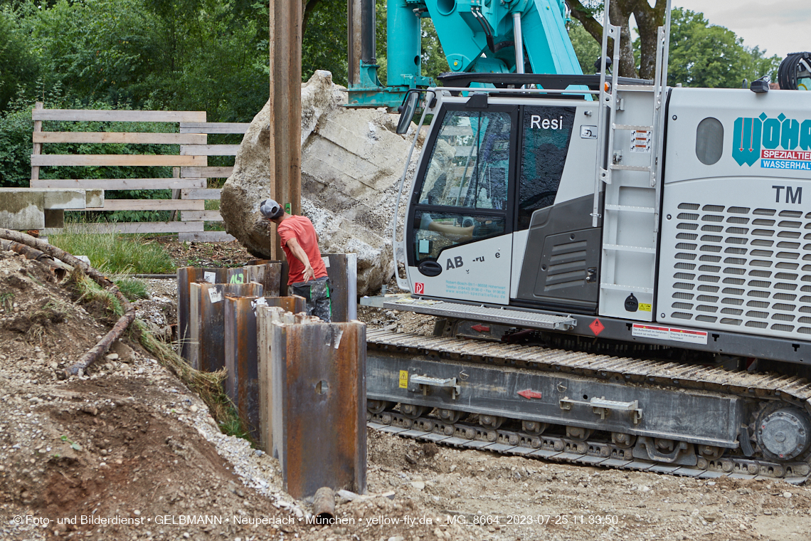 25.07.2023 - Baustelle Maikäfersiedlung in Berg am Laim und Neuperlach