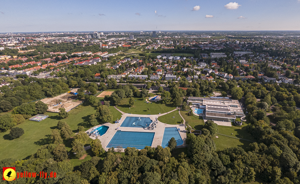 10.08.2023 - Geothermie-Bohrung im Michaelibad in Neuperlach