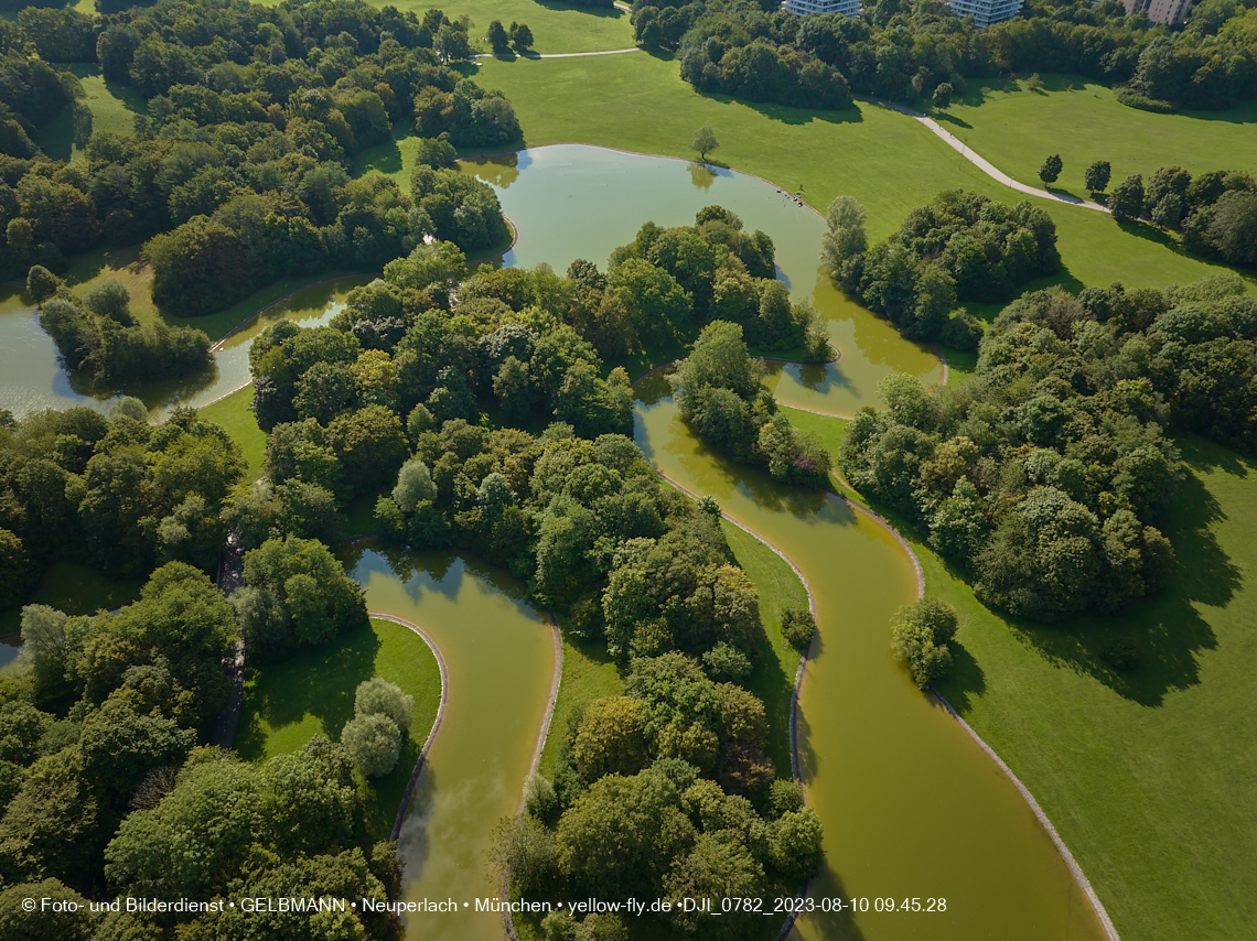 10.08.2023 - der Ostpark mit See in Neuperlach