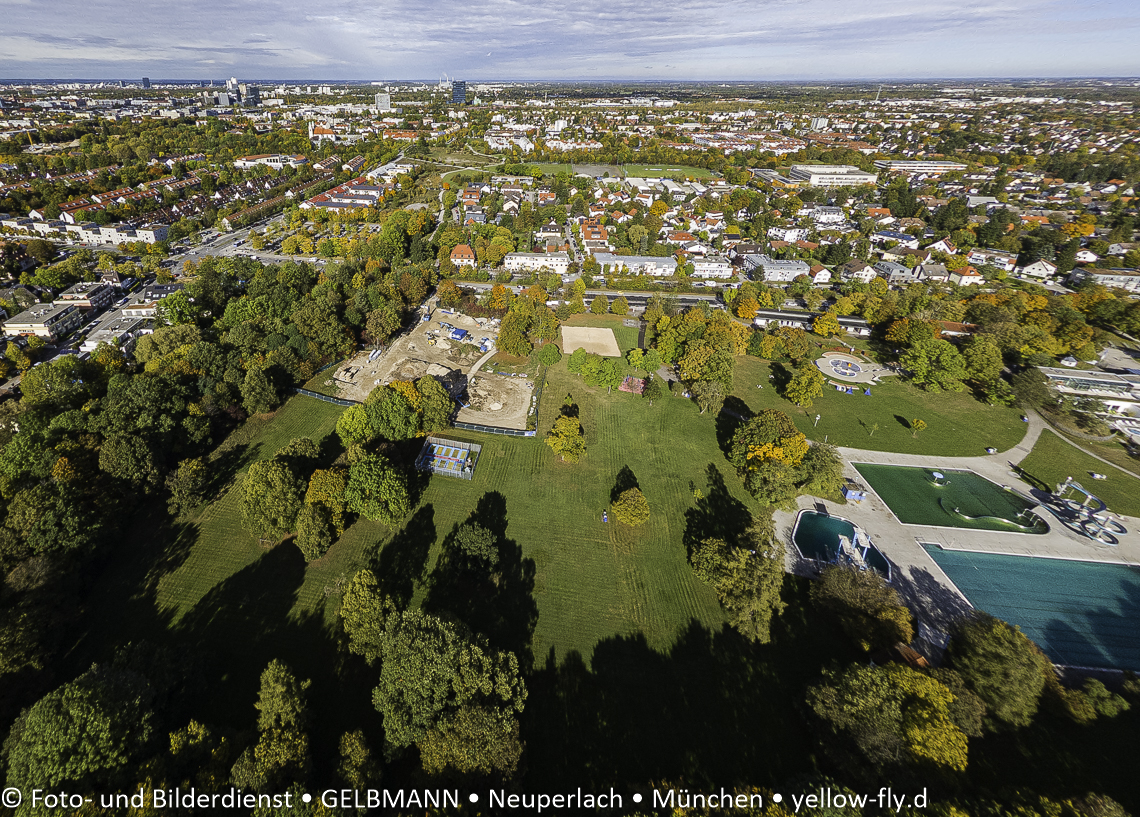 25.10.2023 - Baustelle Geothermie-Bohrung in Neuperlach und Berg am Laim