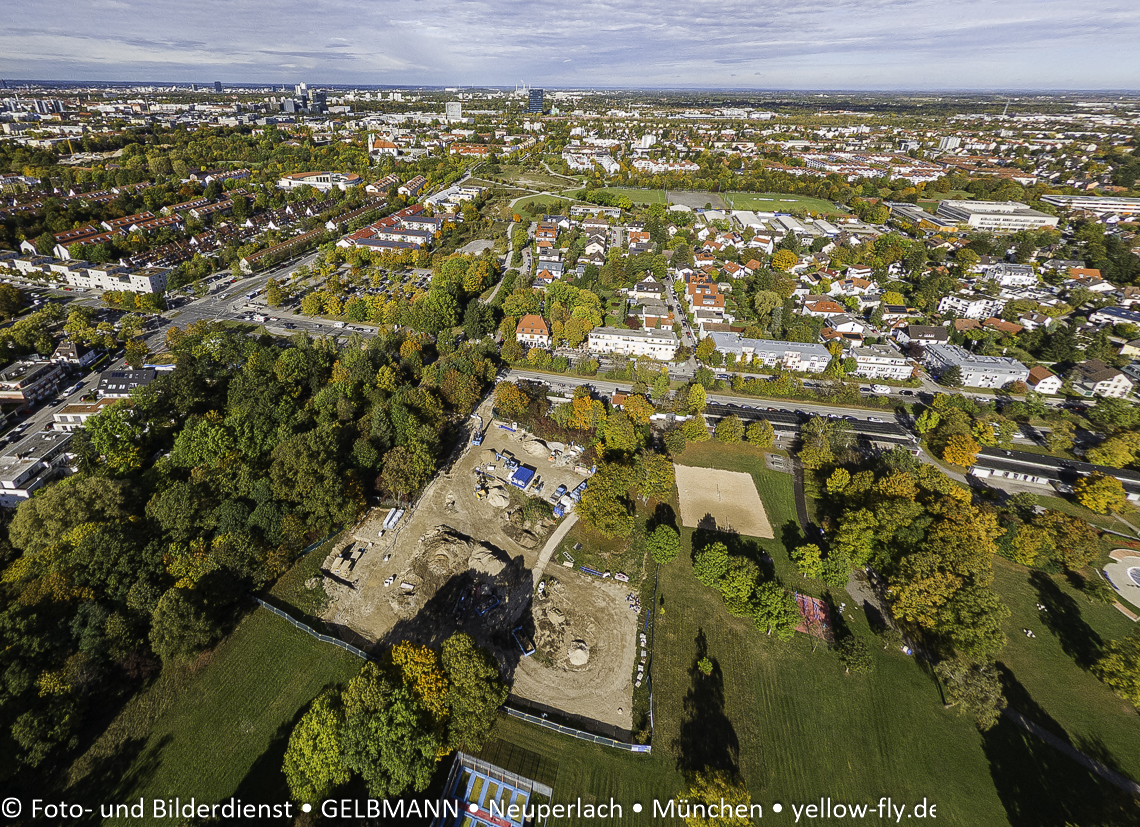 25.10.2023 - Baustelle Geothermie-Bohrung in Neuperlach und Berg am Laim
