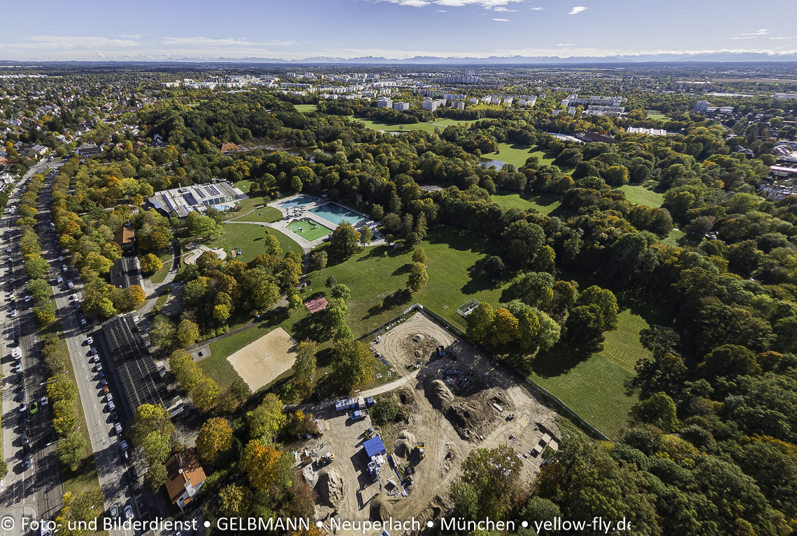 25.10.2023 - Baustelle Geothermie-Bohrung in Neuperlach und Berg am Laim