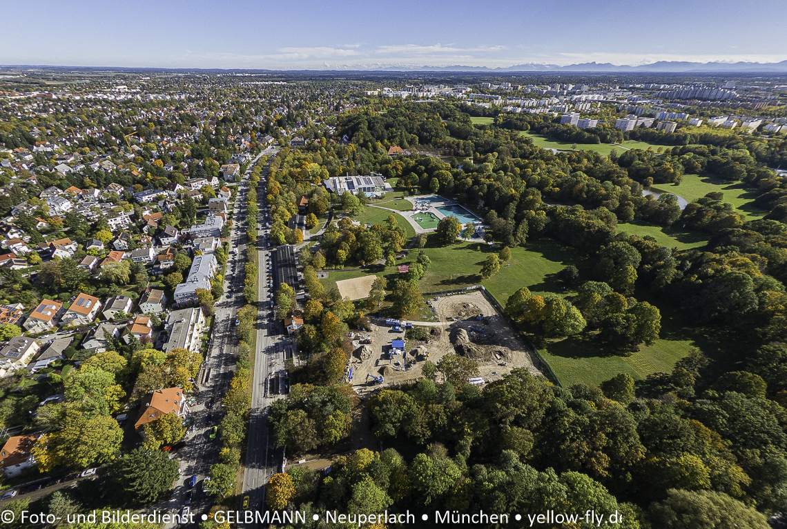 25.10.2023 - Baustelle Geothermie-Bohrung in Neuperlach und Berg am Laim
