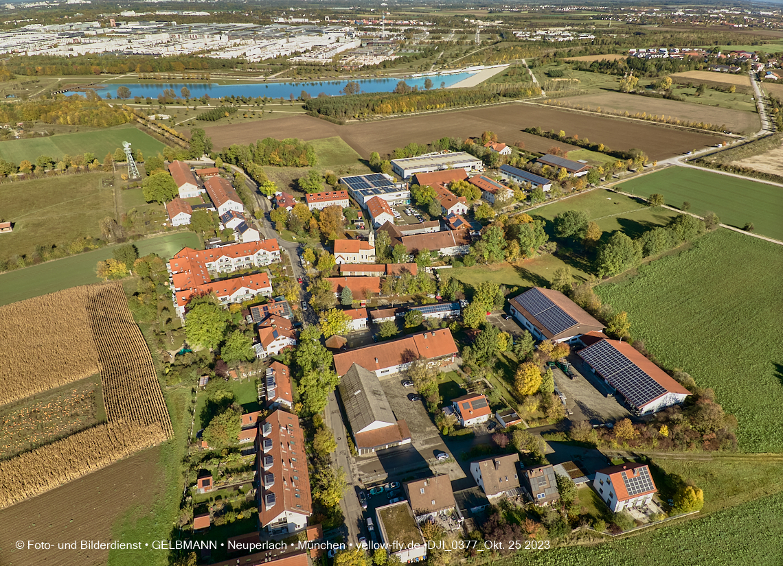 25.10.2023 - Gronsdorf mit Riemer See und Umgebung