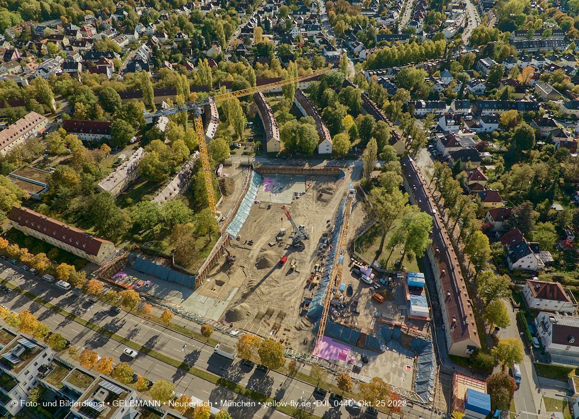 25.10.2023 - Maikäfersiedlung in Berg am Laim und Neuperlach