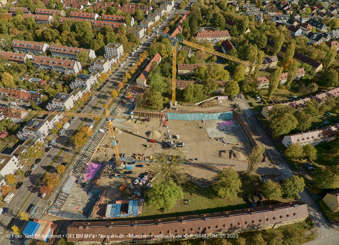 25.10.2023 - Maikäfersiedlung in Berg am Laim und Neuperlach