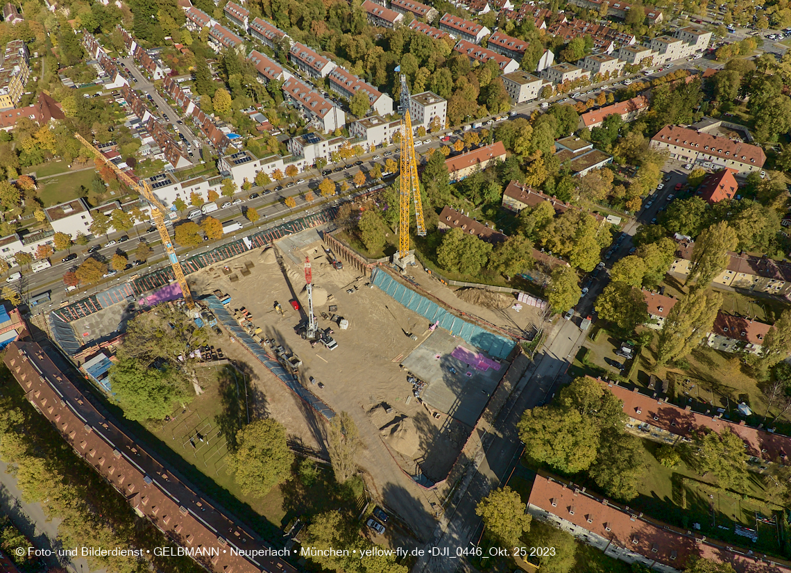 25.10.2023 - Maikäfersiedlung in Berg am Laim und Neuperlach