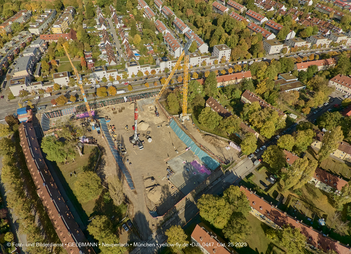 25.10.2023 - Maikäfersiedlung in Berg am Laim und Neuperlach