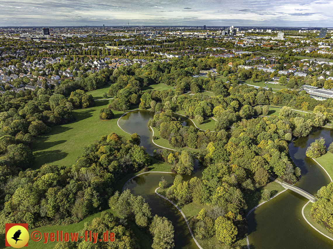 25.10.2023 - der Ostpark mit See und Biergarten