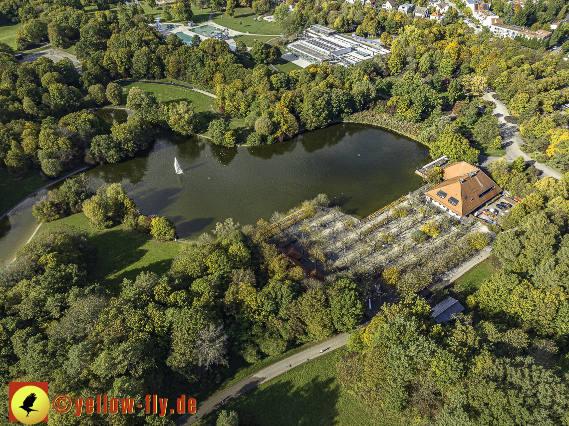 25.10.2023 - der Ostpark mit See und Biergarten