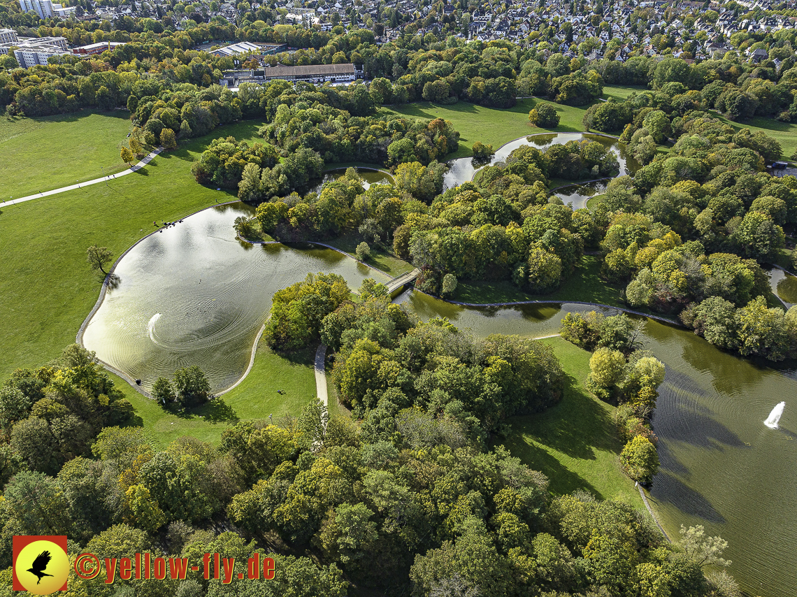 25.10.2023 - der Ostpark mit See und Biergarten