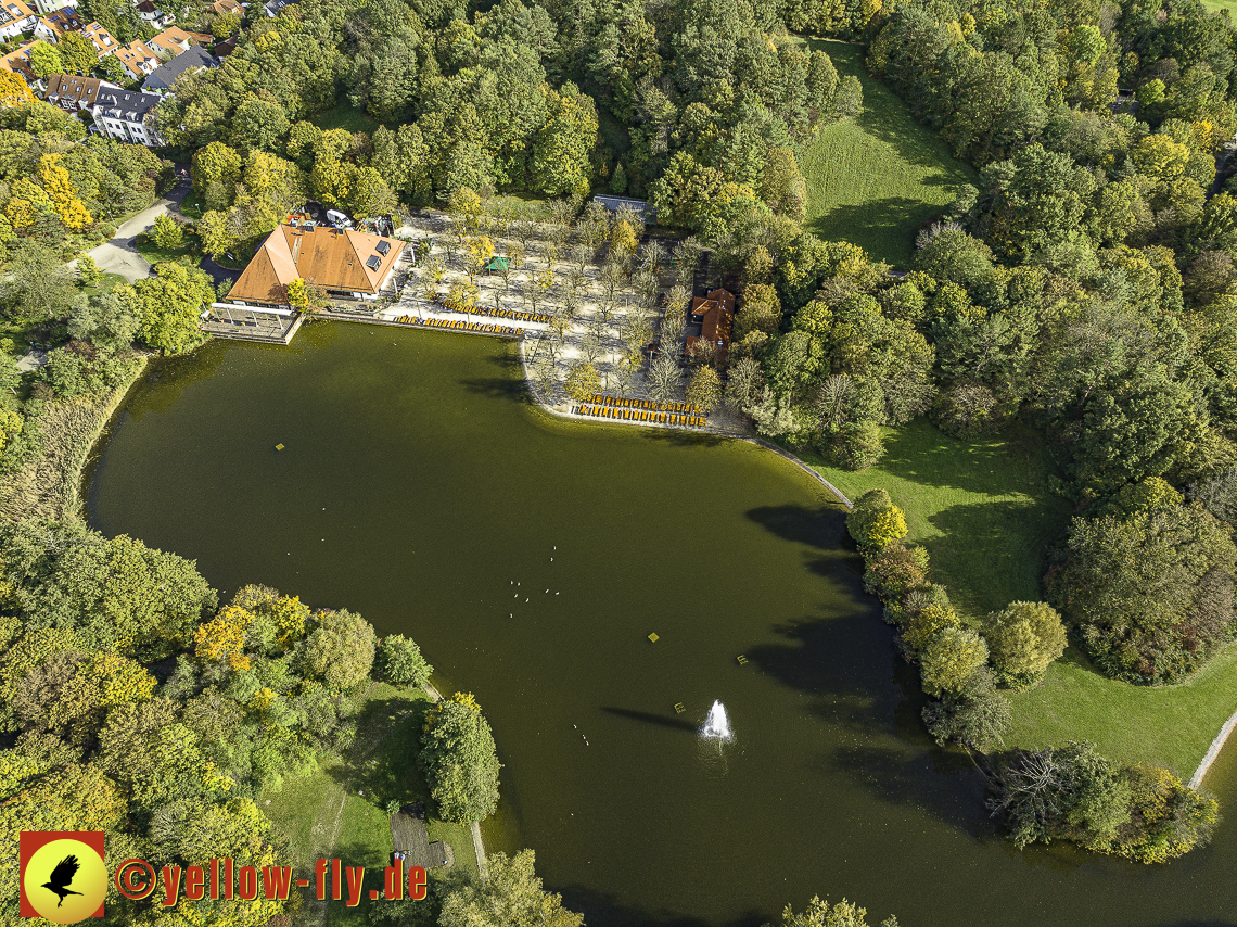 25.10.2023 - der Ostpark mit See und Biergarten